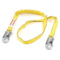 Honeywell Miller Tubular Webbing, 72 in, Yellow 216WLS-Z7/6FTYL